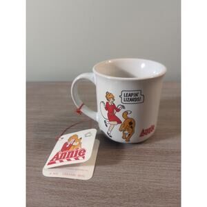 Little Orphan Annie Coffee Mug, 1982, Leaping Lizards Vintage NWT